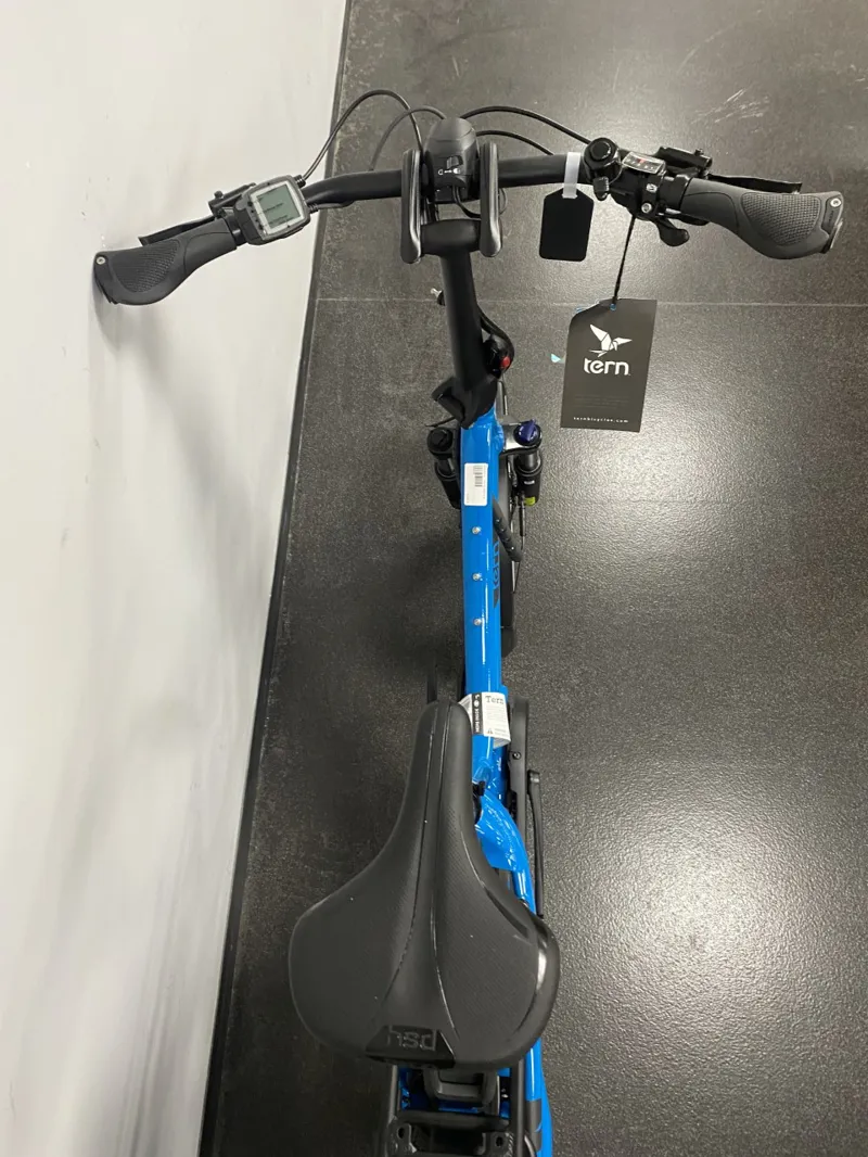 Ex-Display HSD P9 Cargo Electric Bike 2022 in Blue-1